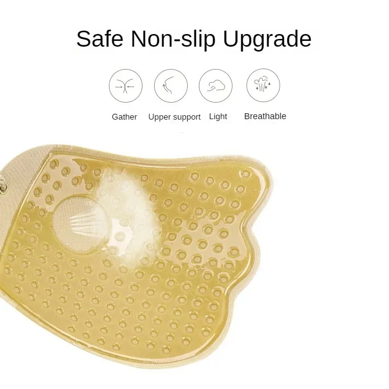 Invisible Strapless Adhesive S - огляд і ціна Push Up Bra Silicone