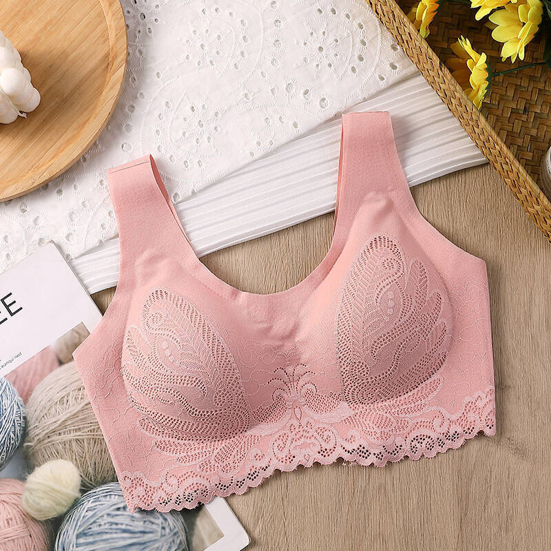 Breathable Latex Bra Seamless  - огляд і ціна Sleep Bra Bralette