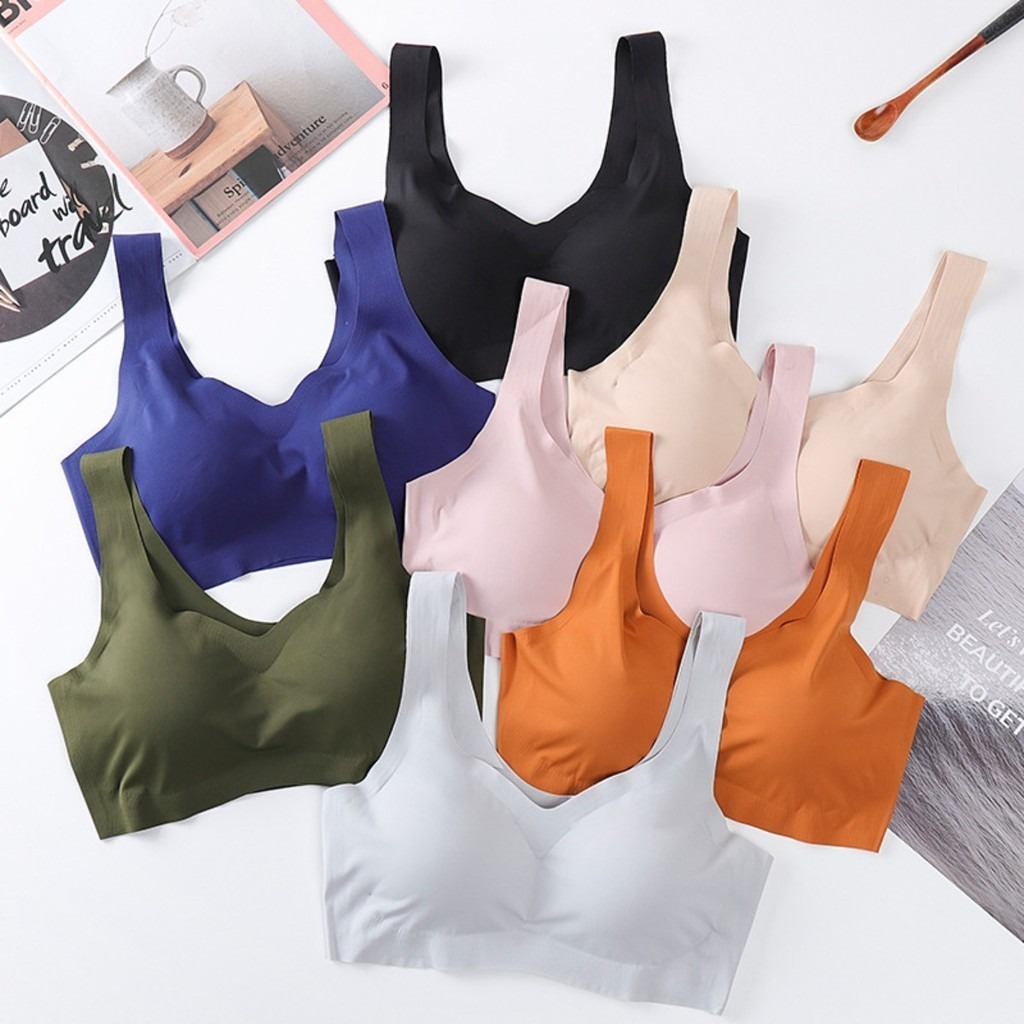 3PCS Sexy Sports Bra Seamless  - огляд і ціна Full Coverage Bra