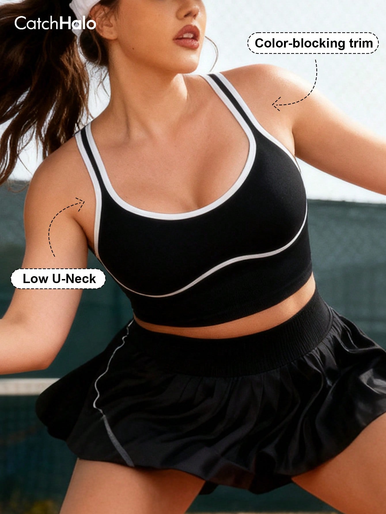 Women Plus Size Seamless Brale - огляд і ціна Sports Bra Racerback