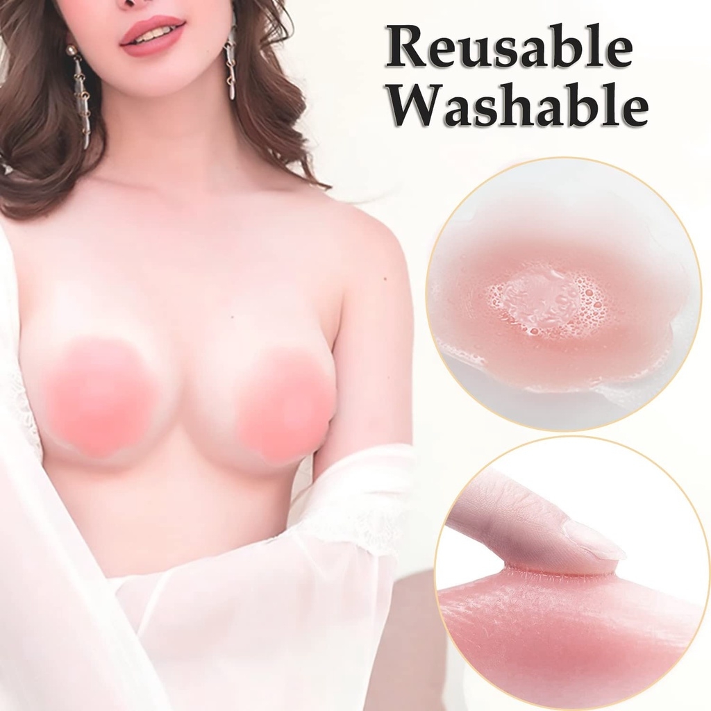 6/12PCS Invisible Self Adhesiv - огляд і ціна Push Up Bra Silicone