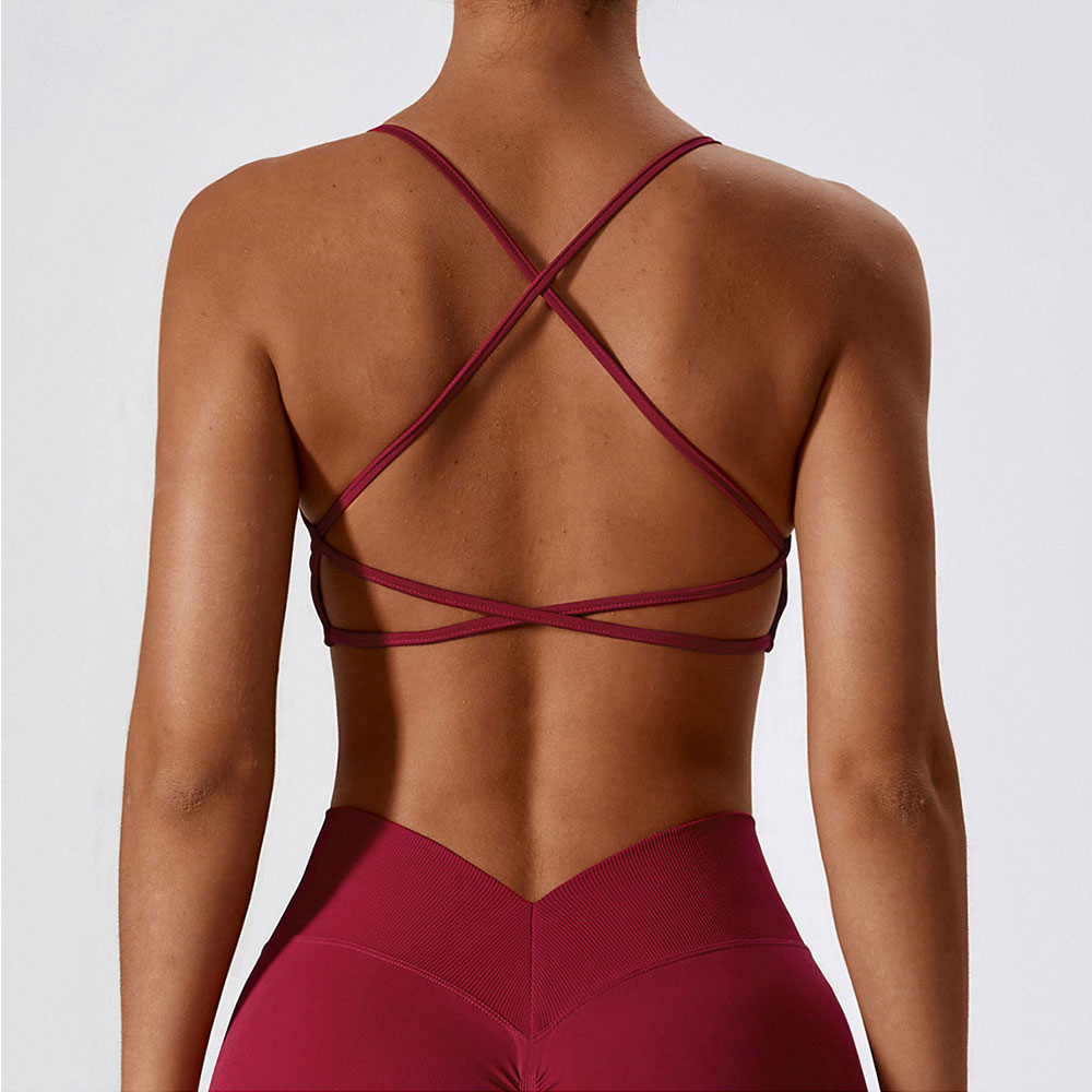 Women Cross Strap Sports Bra W - огляд і ціна Sports Bra Racerback